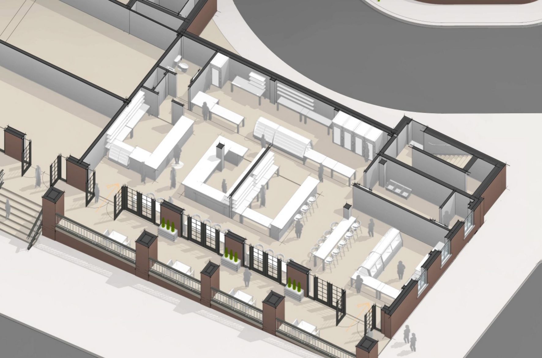 Market at the Wilbur plans